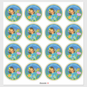 Adesivo Colchetes de escola, Alô, 3º ano!