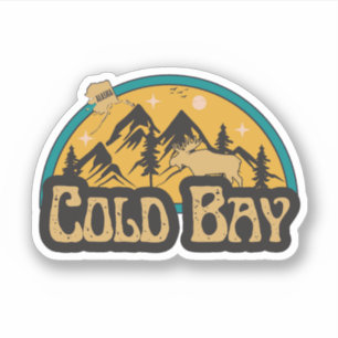 Adesivo Cold Bay, Alaska Sticker