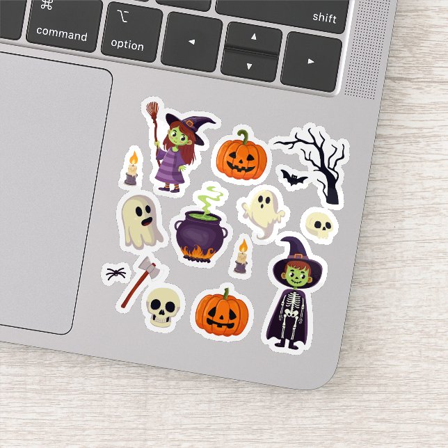 Adesivo Coleção Cartoon Halloween Sticker (Detalhe)