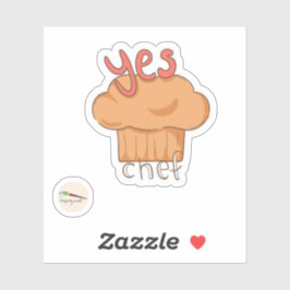 Adesivo Coleção de padaria de Bunny - Sim Chef