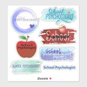 Adesivo Coleção de Psicólogos Escolares