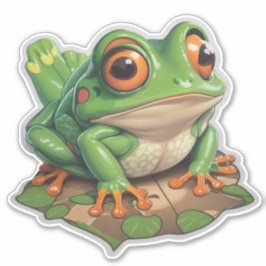 Adesivo Coleções de Sticker inspiradas no Sapo de Joy