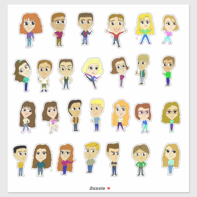 Adesivo colegas (Folha)