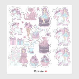 Adesivo Coletor de Partido Princesa