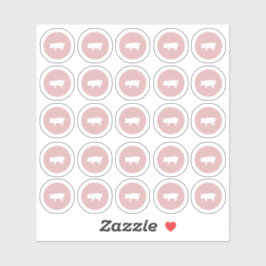 Adesivo Coletor de Pork de Escolha de Refeição