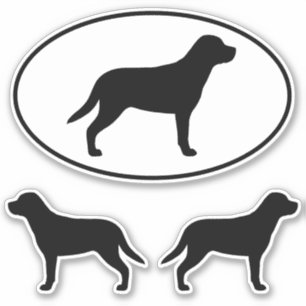 Adesivo Coletor de Silhuettes de Cachorro Suíço Maior