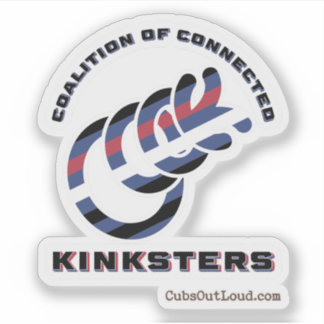 Adesivo Coligação do Orgulho de Couro de Kinksters Conecta