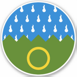 Adesivo Colinas sem fim SCA vinil Sticker