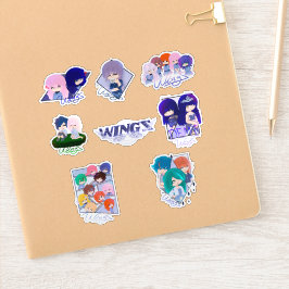 Adesivo Collection Of Wingz Stickers - Sheet 3