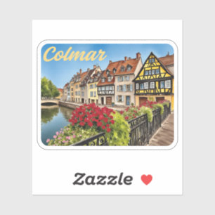 Adesivo Colmar França Aquarela