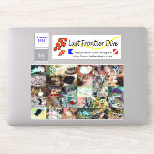 Adesivo Coloque o seu diário de mergulho no mar!