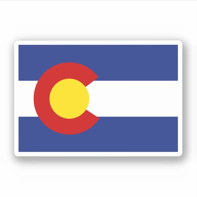 Adesivo Colorado Flag (Frente)