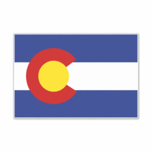 Adesivo Colorado Flag
