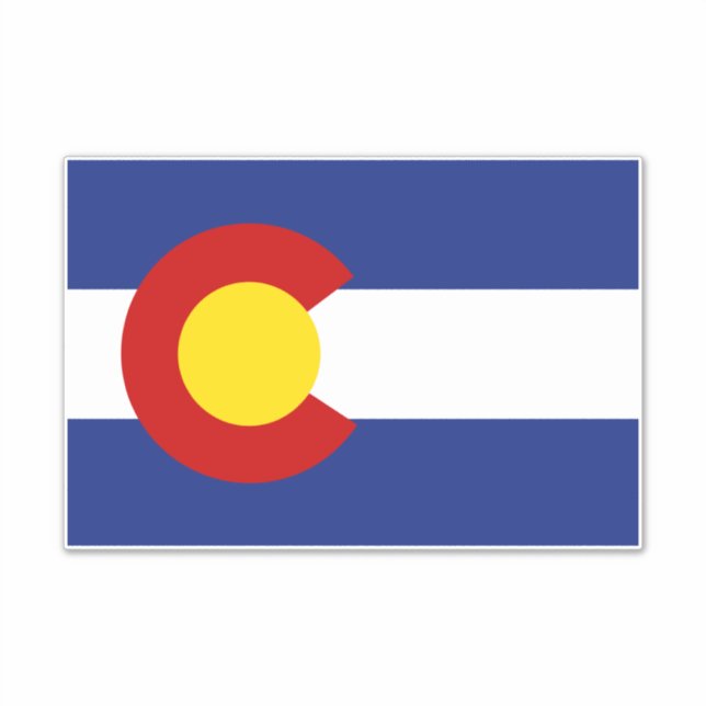 Adesivo Colorado Flag (Frente)