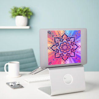 Adesivo Colorful mandala vinyl sticker