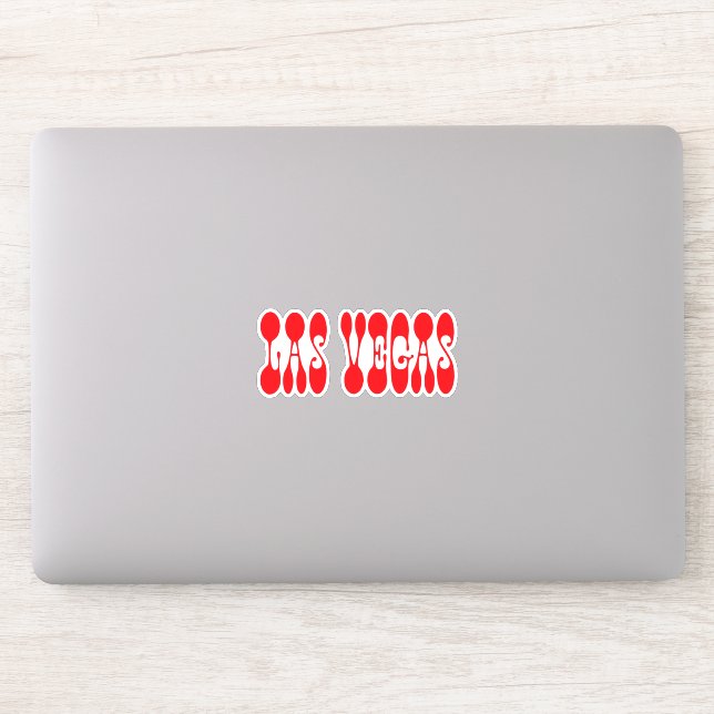 Adesivo Colorida Las Vegas (Computador)