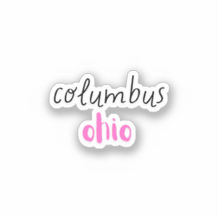 Adesivo Columbus Ohio