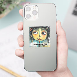 Adesivo Coluna de arte 1