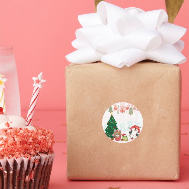 Adesivo com tema natalino (Festa)