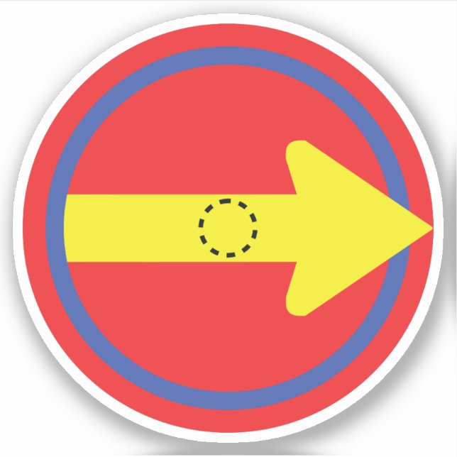 Adesivo Combate ao malabarismo (Frente)