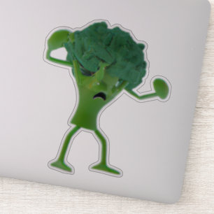 Adesivo Combinação divertida do Broccoli Sticker - Persona