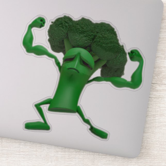 Adesivo Combinação divertida do Broccoli Sticker - Persona (Detalhe)