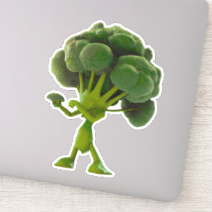 Adesivo Combinação divertida do Broccoli Sticker - Persona