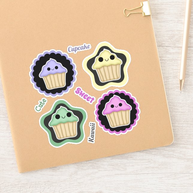 Como desenhar Cupcake fofo Kawaii ❤ Desenhos Kawaii - Desenhos