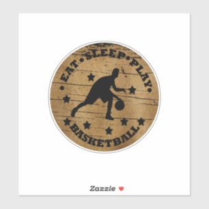 Adesivo Come sono joga basquete retro
