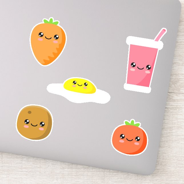 Adesivo Comida Kawaii 02 (Detalhe)