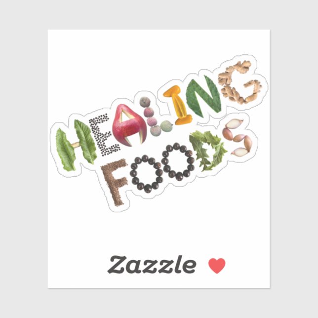 Adesivo Comidas de reparo - Lembrete de integridade (Folha)