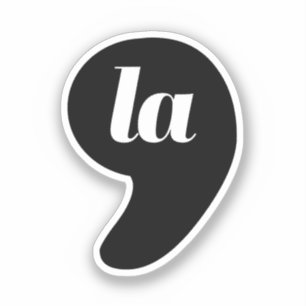 Adesivo Comma La - Kamala Black