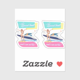 Adesivo como barco a velocidade