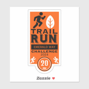 Adesivo Competição de Corrida do Runner