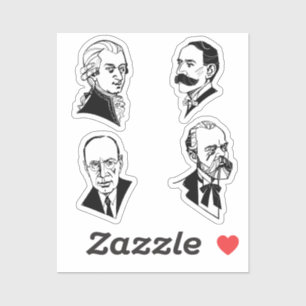 Adesivo Compositores de excelente - set 2 -