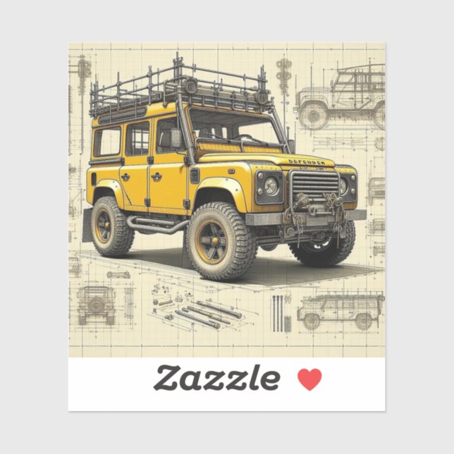 Adesivo Concept Defender Vinyl Sticker (Folha)