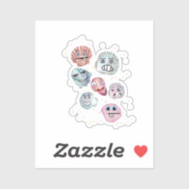 Adesivo conchas oceânicas