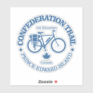 Adesivo Confederação Trilha (ciclismo)