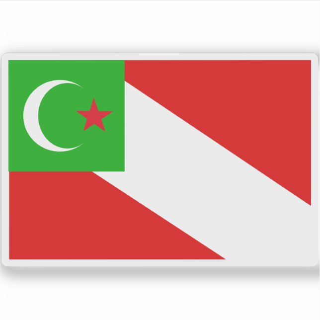 Adesivo Confederate Seminole of Oklahoma (histórica), EUA (Frente)