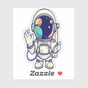 Adesivo Conjunto Cosmic Adventure Sticker - Designs de Esp