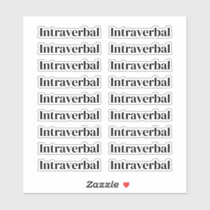 Adesivo Conjunto de 18 Rótulos ABA   Autocolantes Autismos