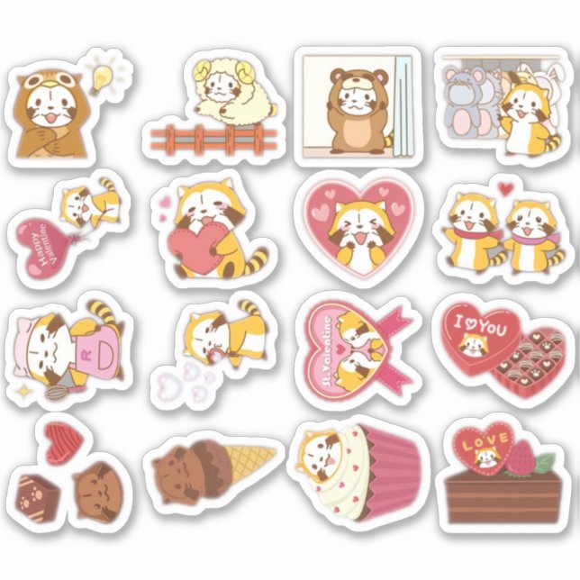 Adesivo Conjunto de amor (Frente)