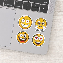 Adesivo Conjunto de autocolantes Emoji