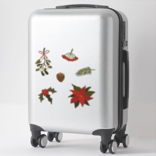 Adesivo Conjunto de Motifs de Natal