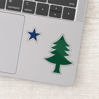 Adesivo Conjunto de Vinhetas Limpas com Sinalizador Maine 