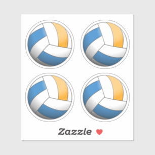 Adesivo Conjunto de Voleibol de 4
