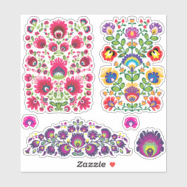 Adesivo 😍 Conjunto de waycinanki beijo beija paus