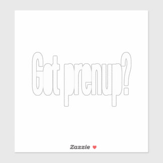 Adesivo Conseguiu o acordo? (branca)