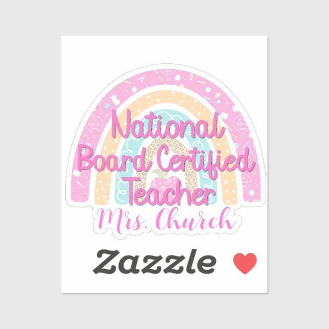 Adesivo Conselho Nacional Certificado pelo Professor Rainb (Folha)