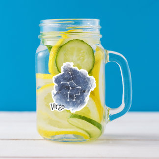 Adesivo Constelação da Noite de Virgem Starry - Corte Pers